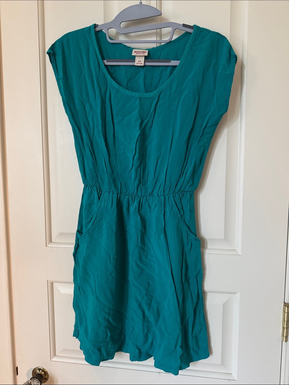 Mossimo Supply Co. Teal Mini Dress
